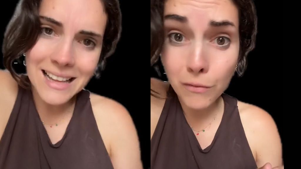 Marta en su vídeo viral