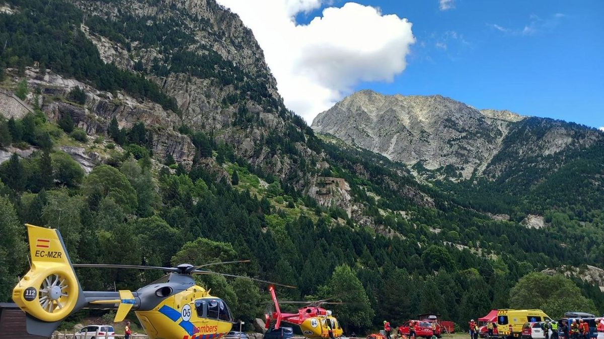 La búsqueda del excursionista desaparecido el miércoles en la Vall de Boí (Lleida)