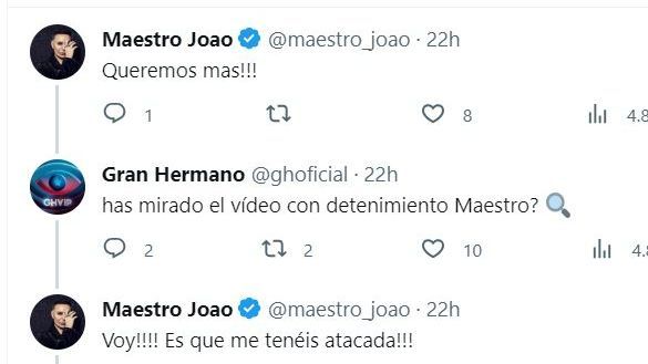 El Maestro Joao, con ganas de que arranque 'GH VIP'.
