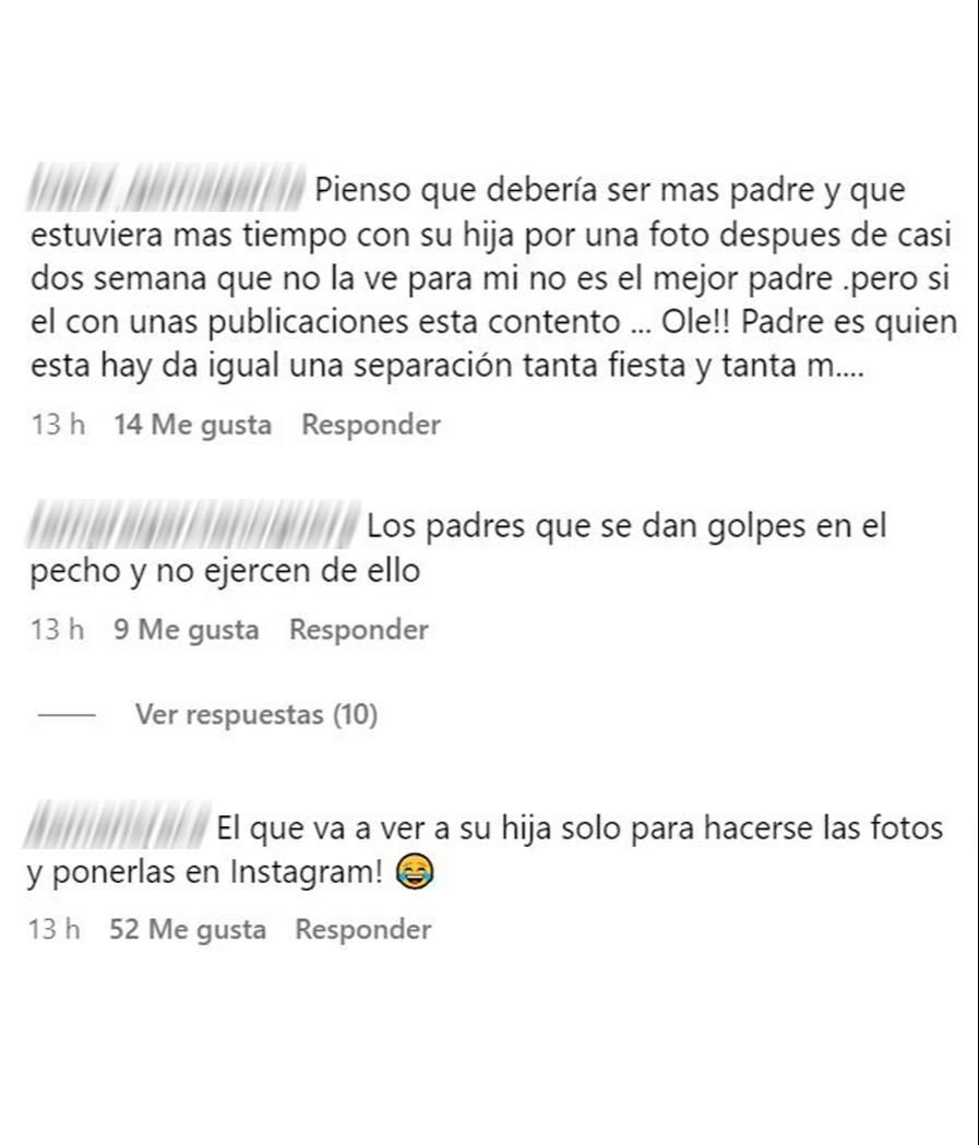 Las críticas que ha recibido Isaac Torres por sus últimas fotos con Mía