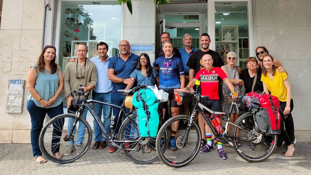 Los dos ciclistas sordos que recorrerán Andalucía