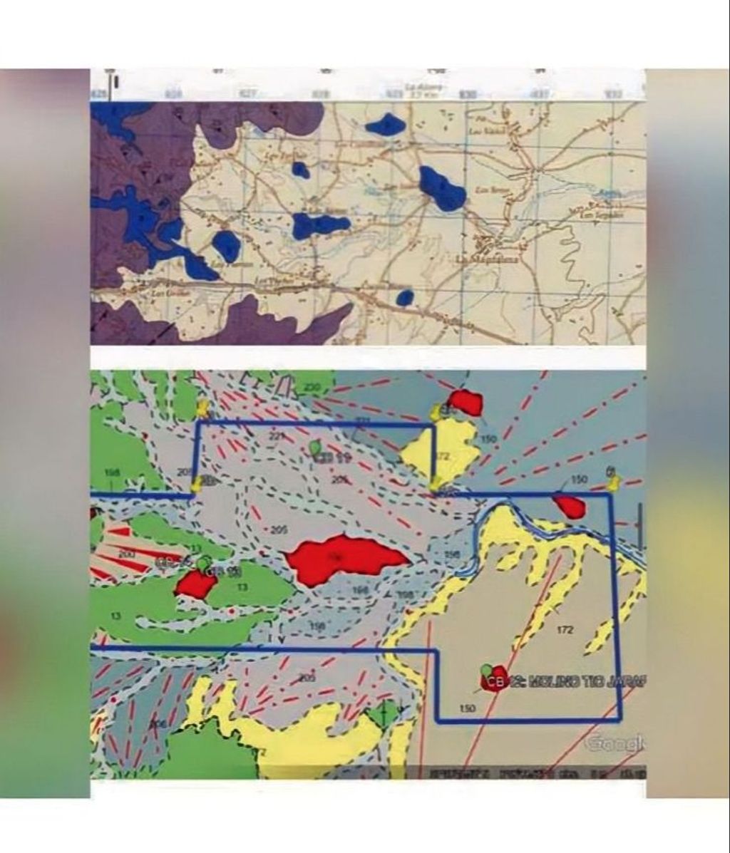 Mapa de las zonas afectadas