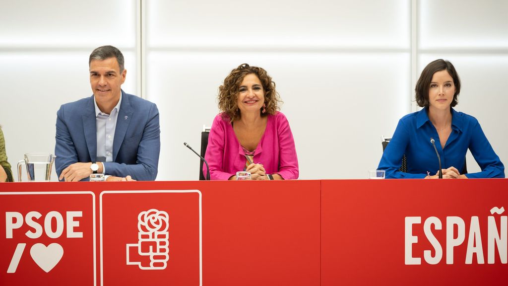 Sánchez preside la Ejecutiva del PSOE tras su reunión con Feijóo el pasado miércoles en el Congreso