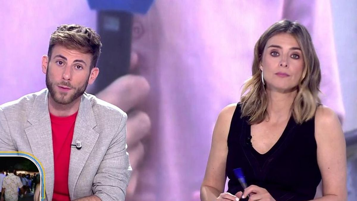 Sandra Barneda y César Muñoz, objetivo de las bromas de los colaboradores de 'Todo es mentira': "Encuentra las siete diferencias"