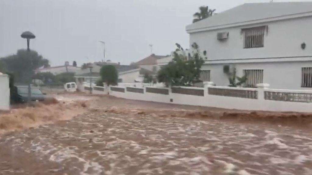 Inundaciones por las fortísimas precipitaciones causadas por la DANA