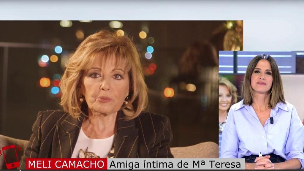 Meli Camacho, amiga íntima de María Teresa Campos: “Estamos muy mal porque ha sido muy rápido”