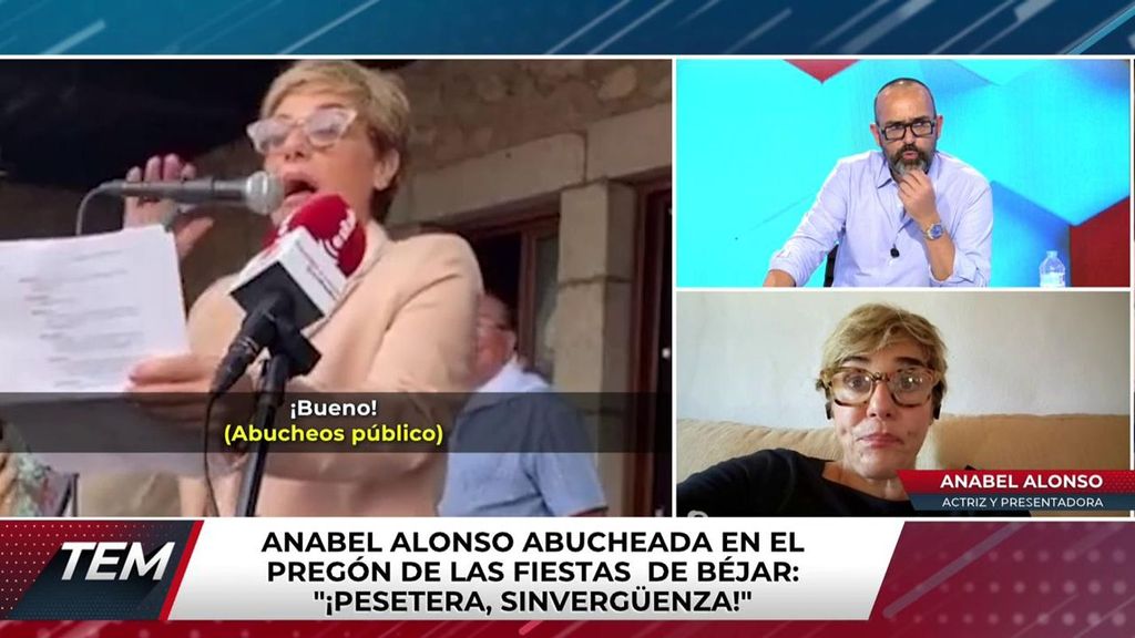 Anabel Alonso abucheada en Béjar Todo es mentira 2023 Programa 1167