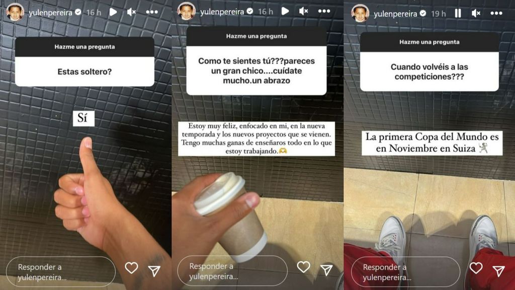 Yulen Pereira aclara las dudas de sus seguidores