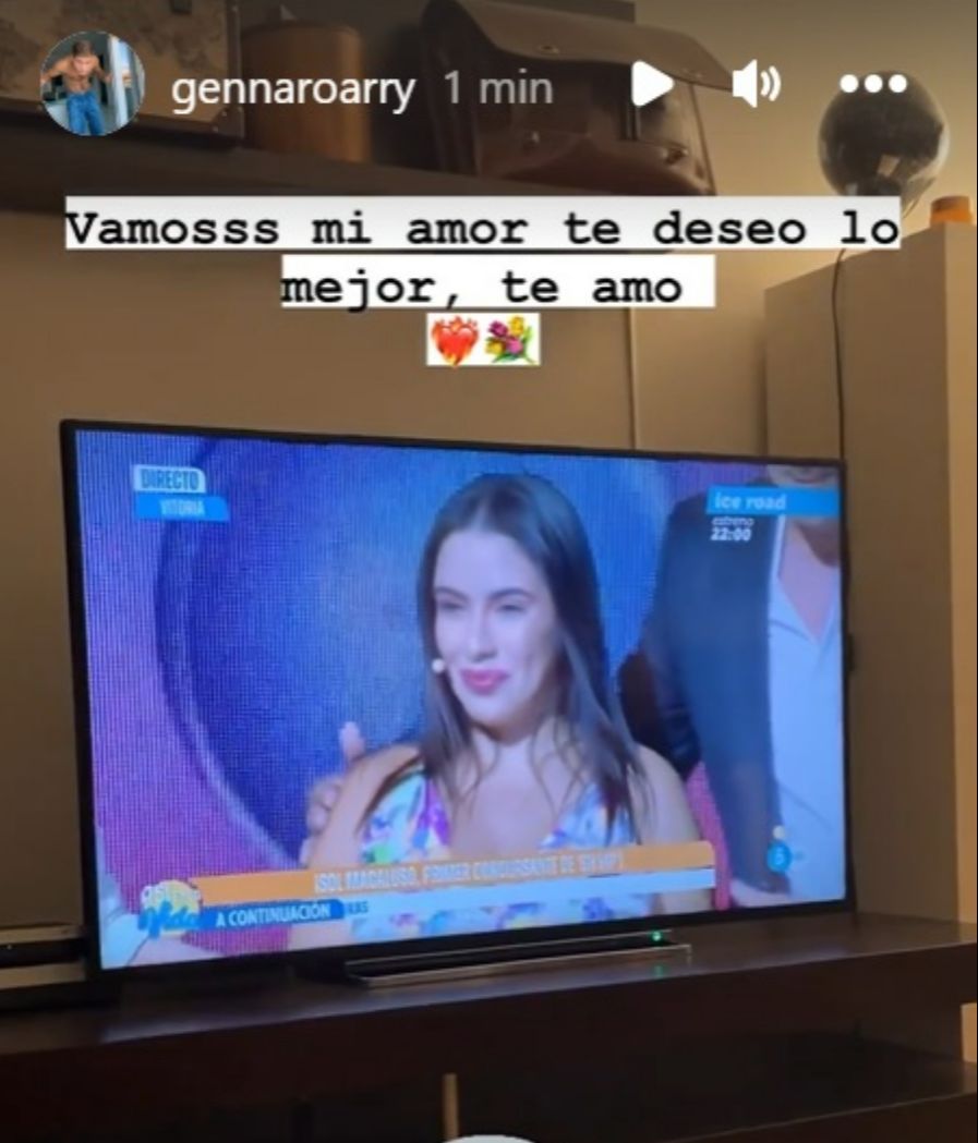 El novio de Sol Macaluso celebra su fichaje por 'GH VIP'