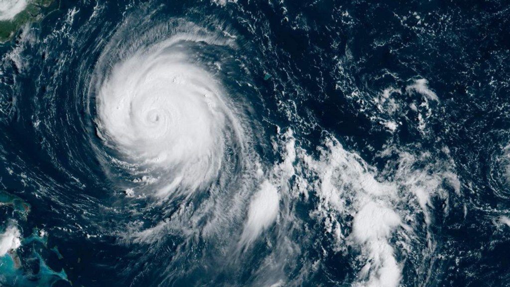 Huracán Franklin como huracán de categoría 4 el 29 de agosto 2023