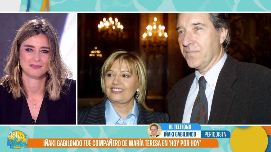 Iñaki Gabilondo: "María Teresa Campos abrió un camino que luego han seguido los demás programas”