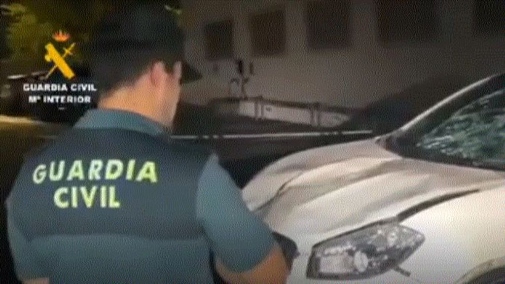 Las imágenes del coche del atropello en el ambulatorio de Haro  en La Rioja