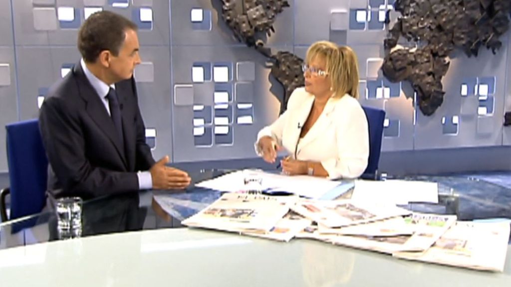 María Teresa Campos entrevista a José Luis Rodríguez Zapatero