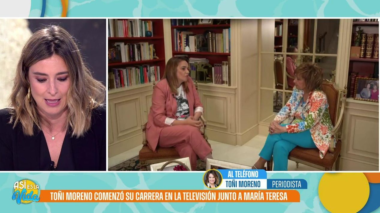 Toñi Moreno y María Teresa
