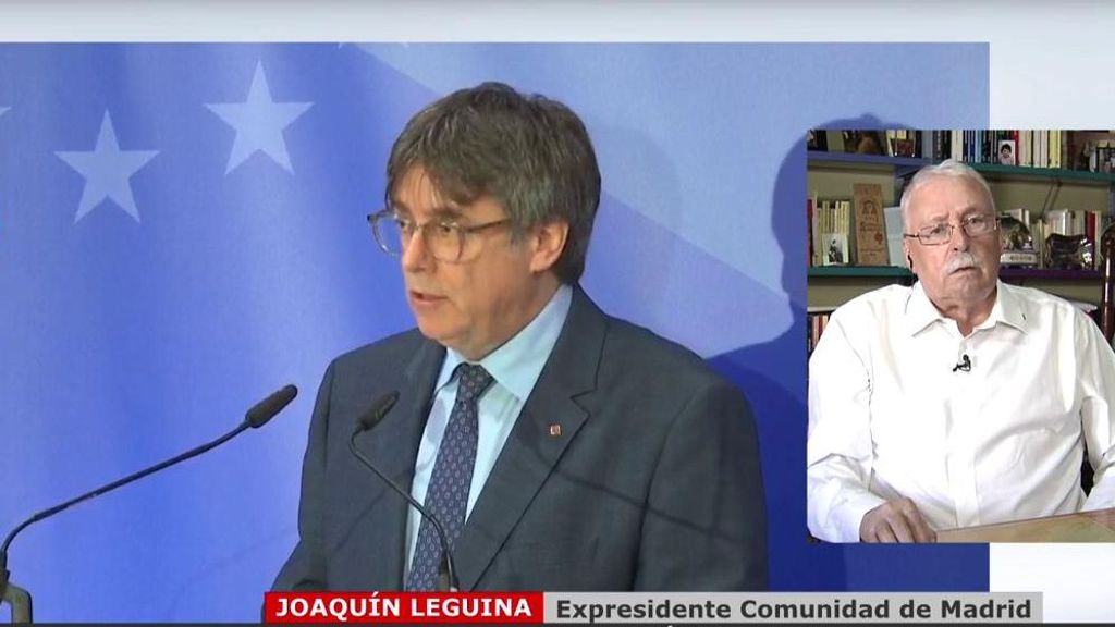 El tremendo enfado de Joaquín Leguina, contundente contra las pretensiones de Puigdemont