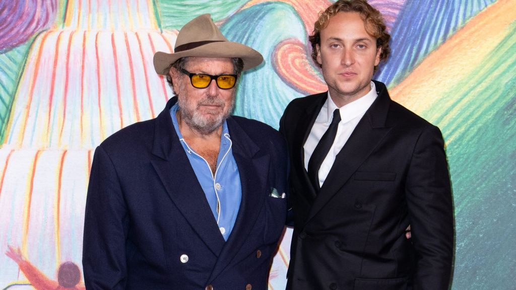 Julian y Olmo Schnabel, durante la presente edición del Festival de Venecia