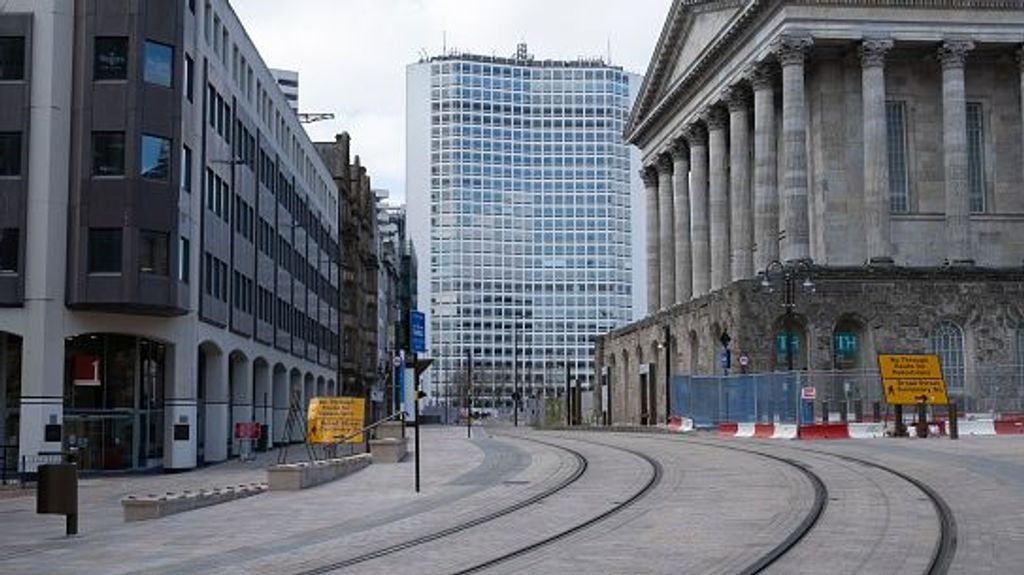 Imagen del centro de Birmingham