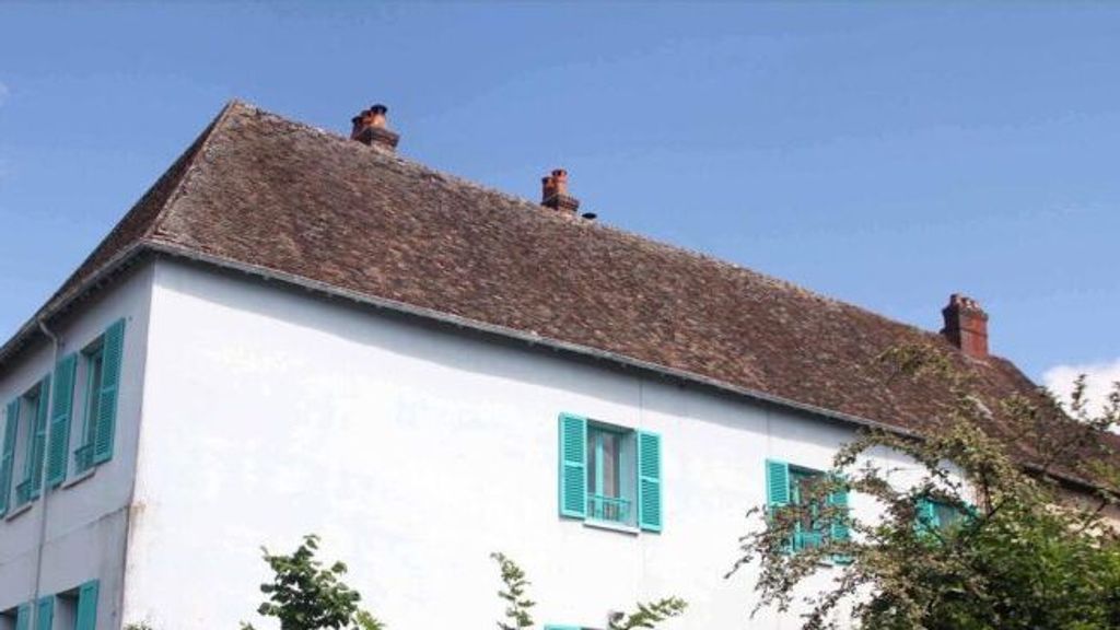 La Casa Azul, de Monet, en Normandía.