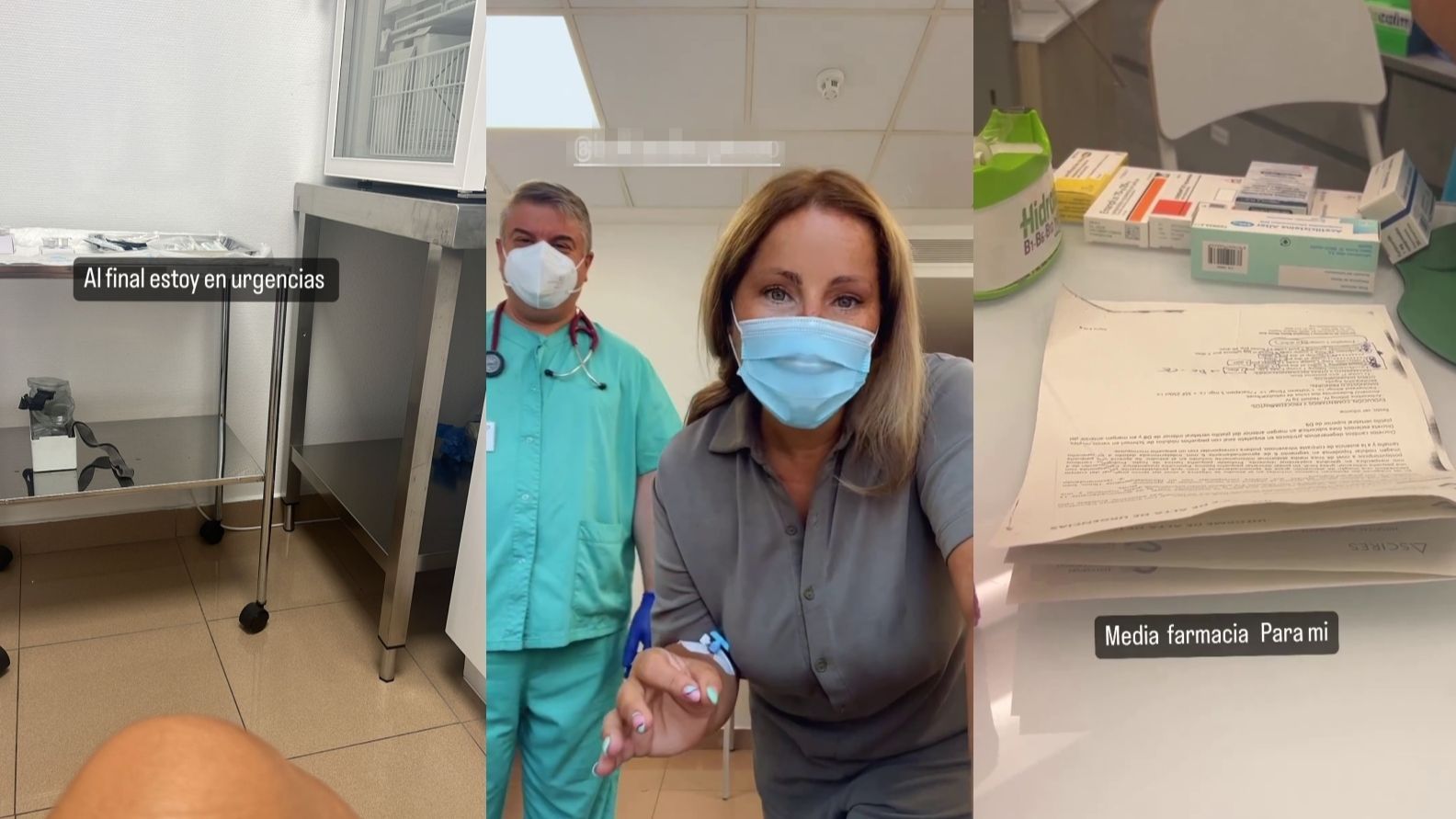 Raquel Salazar comparte su diagnóstico médico tras su paso por urgencias