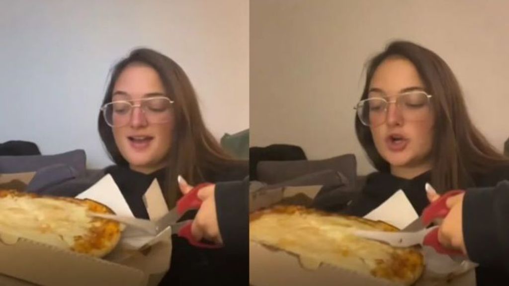 Sorprende esta forma de cortar la pizza que ya se ha vuelto viral