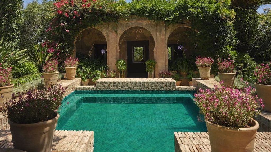 Villa Mabrouka, la casa de Yves Saint Laurent.