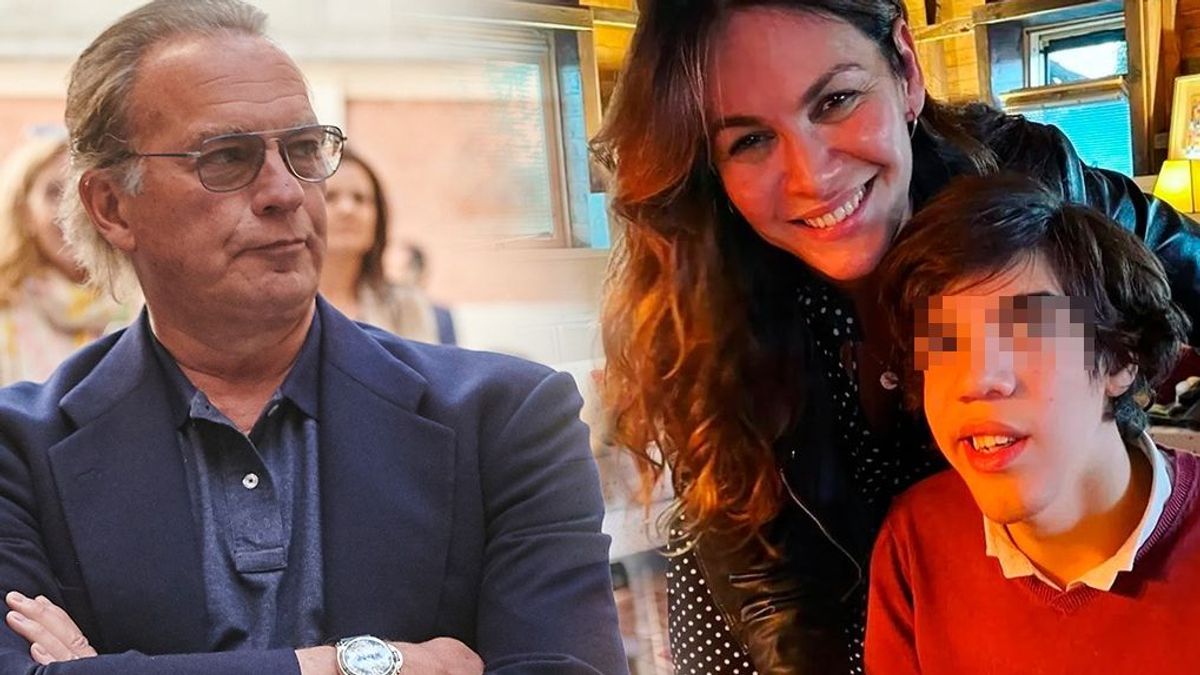 Bertín Osborne, Fabiola Martínez y su hijo Kike