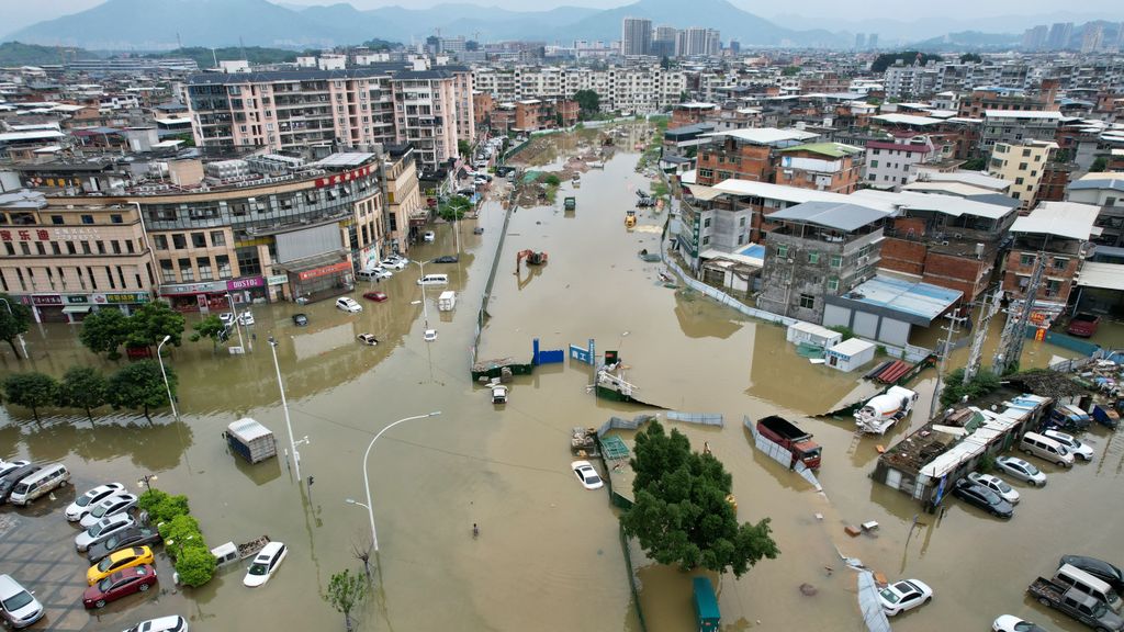 China sufre las peores lluvias de su historia