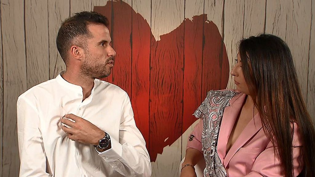 Federico y Marianne durante su cita en 'First Dates'