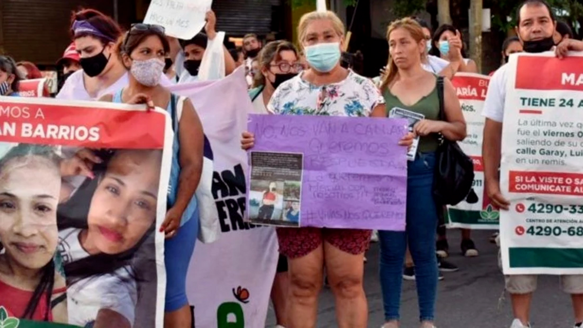 Marcha por María Luján