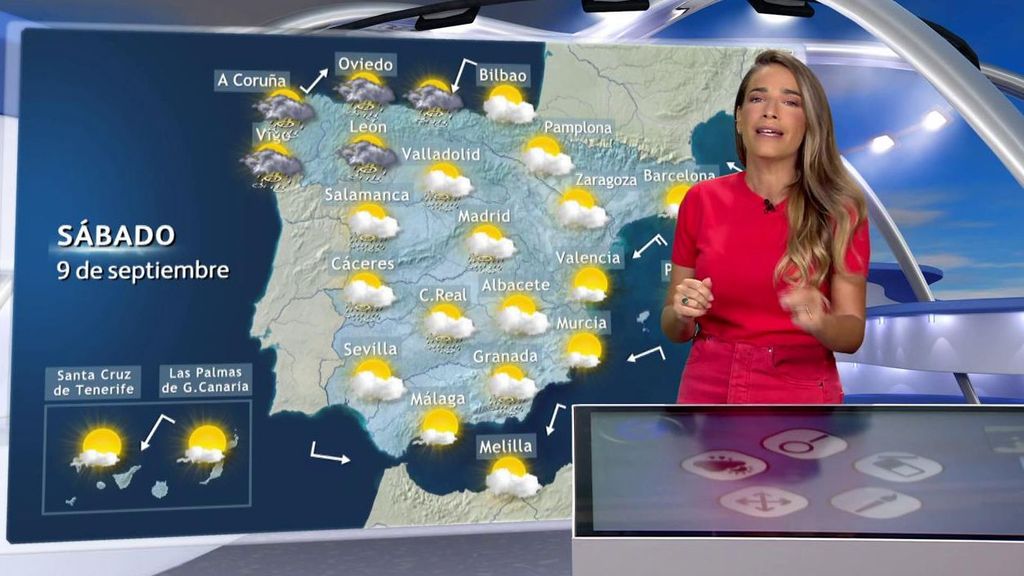Una borrasca causará granizo y lluvias intensas en España el fin de semana
