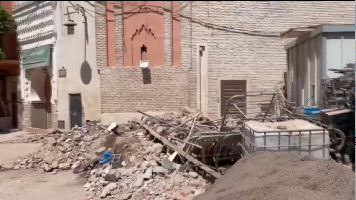 Dos empresarios españoles enseñen los destrozos que ha dejado terremoto en Marruecos