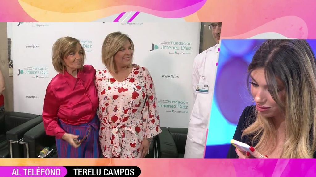 La emotiva llamada de Terelu Campos a Alejandra Rubio en 'Fiesta'