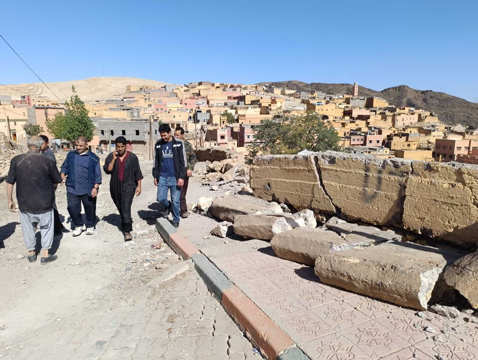 Un fuerte terremoto de magnitud 7 azota Marruecos