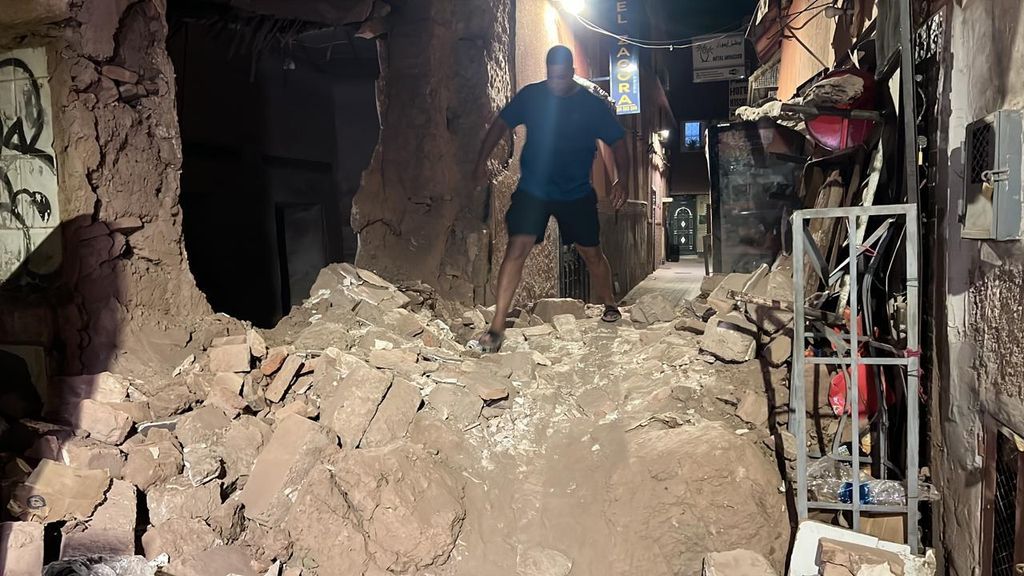 Un fuerte terremoto de magnitud 7 azota Marruecos