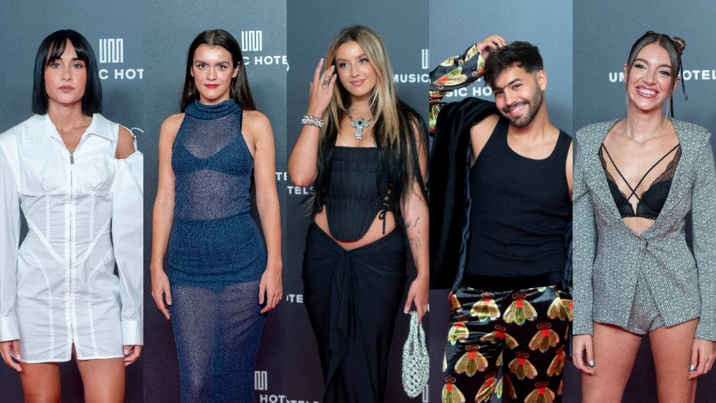 Aitana Ocaña, Amaia Romero, Lola Índigo, Agoney y Ana Guerra