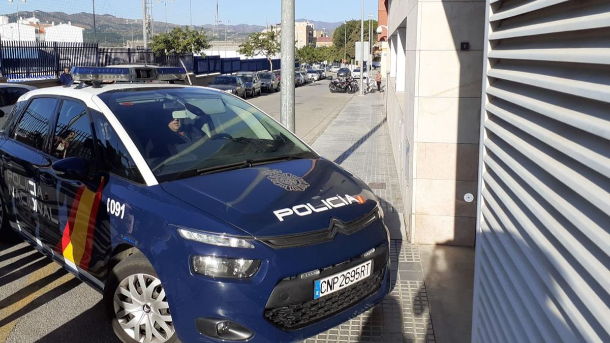 Coche de policía en Málaga