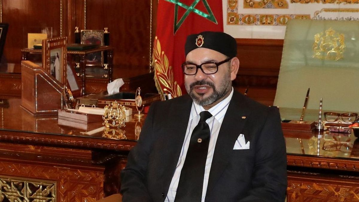 El rey de Marruecos, Mohamed VI