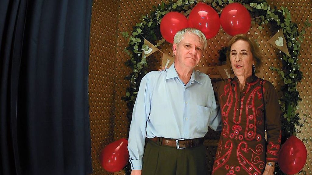 Lola y Clemente durante su cita en 'First Dates'