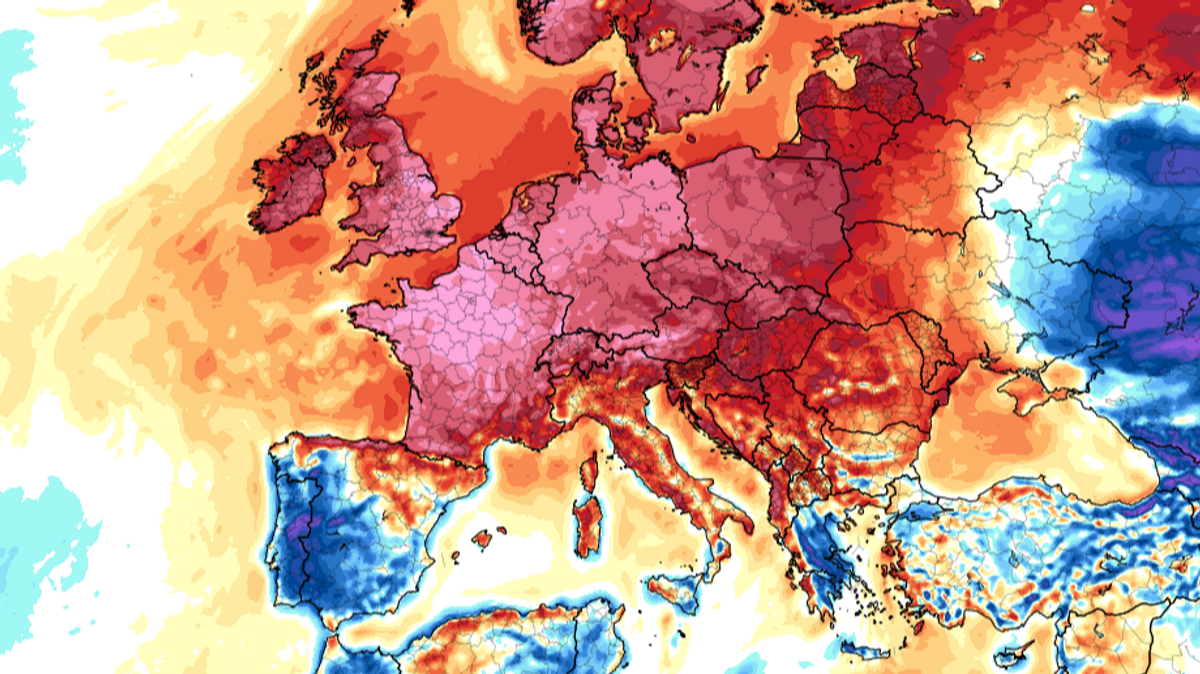 Temperaturas inusualmente altas en partes de Europa
