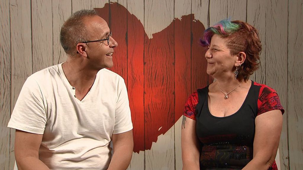 Antonio y Nuria durante su cita en 'First Dates'