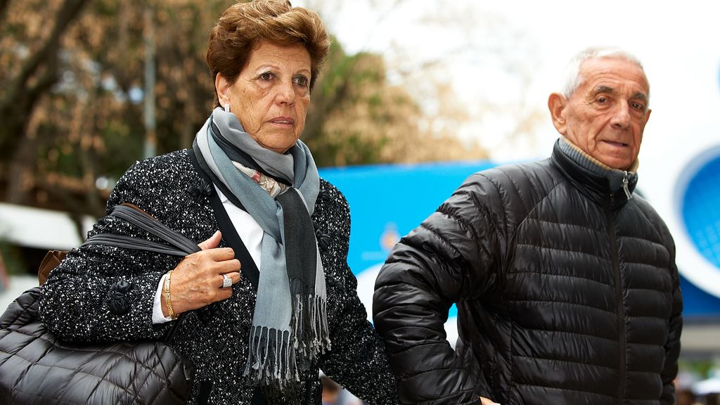 Marisa y Emilio, los padres de Arantxa Sánchez Vicario (2012)