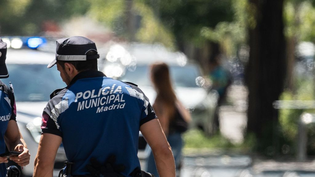 La Policía Municipal, en el centro de Madrid