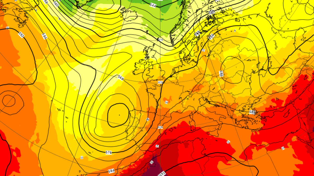 Una borrasca causará lluvias en toda España el fin de semana