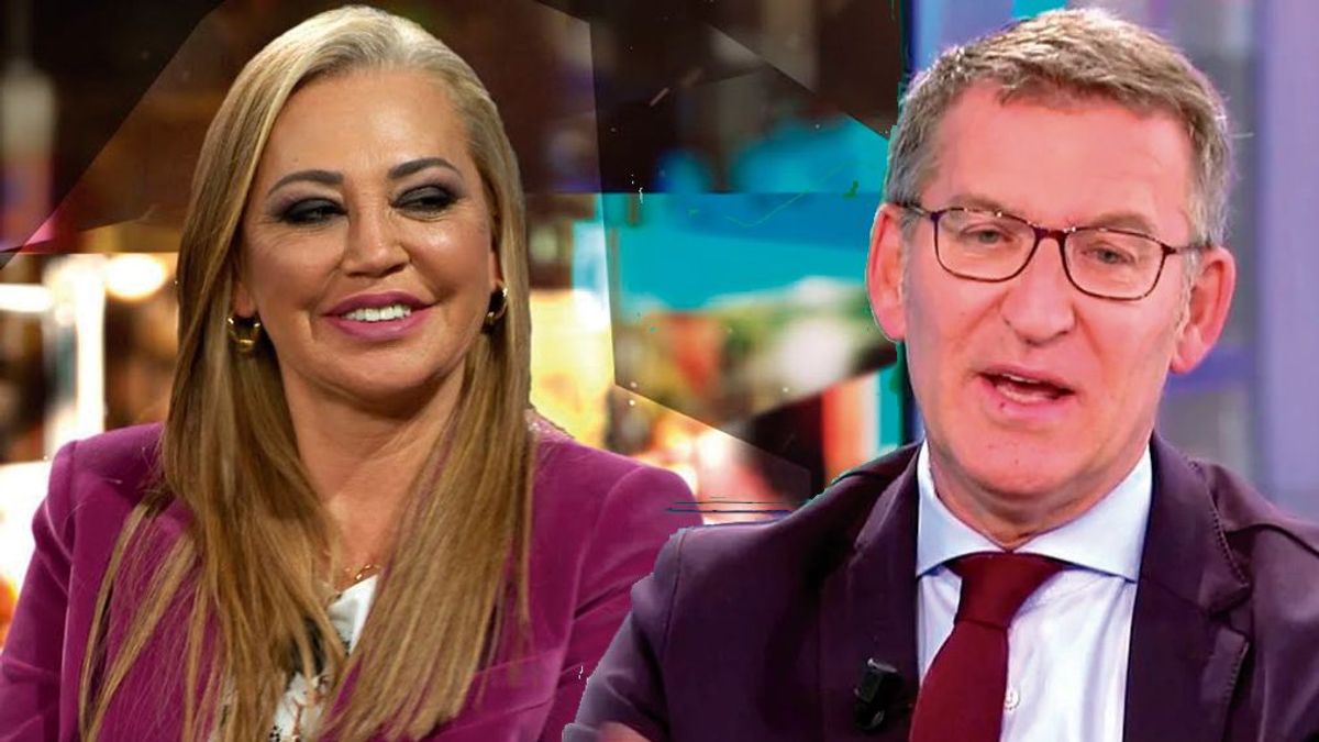 Belén Esteban y Alberto Núñez Feijoó Belén Esteban y Alberto Núñez Feijoó