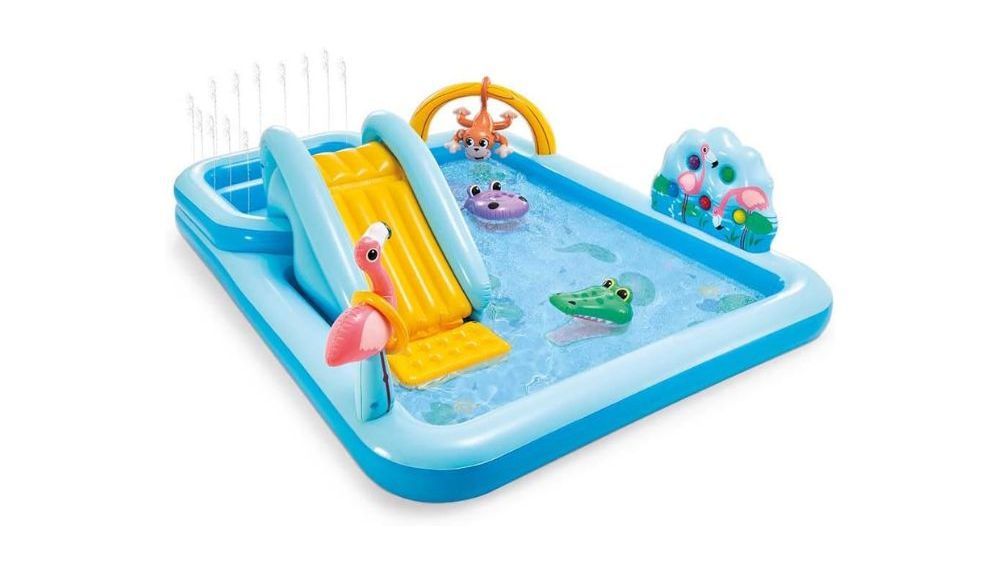 Centro de juegos hinchable grande