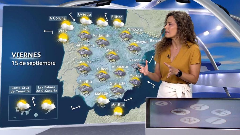 El viernes habrá un cambio de tiempo en toda España por una borrasca