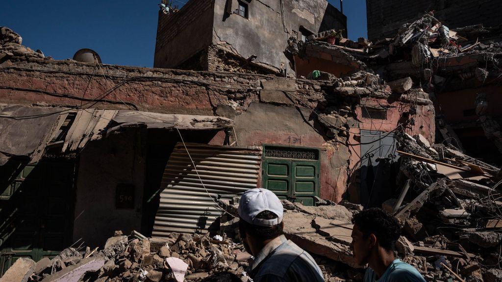 EuropaPress 5434852 zona destruida terremoto 12 septiembre 2023 amizmiz marruecos efectivos