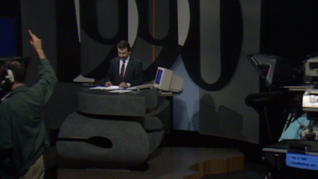 El primer informativo de Telecinco se emitió en 1990