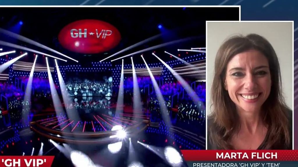 Marta Flich, emocionada ante el inminente estreno de 'GH VIP'