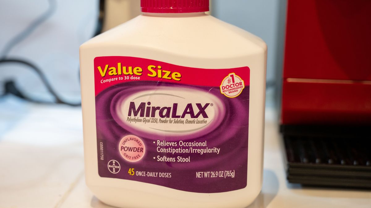 Miralax es uno de los laxantes más comercializados en Estados Unidos